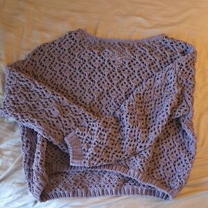 Jessica Simpson Lavender Knit Sweater